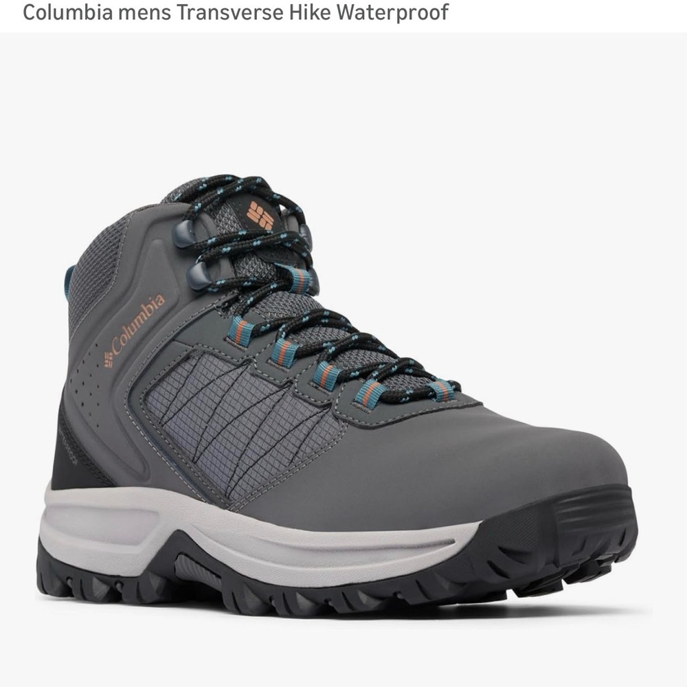 EUC Columbia mens Transverse Hike Waterproof boots Size 11.5 Wide.